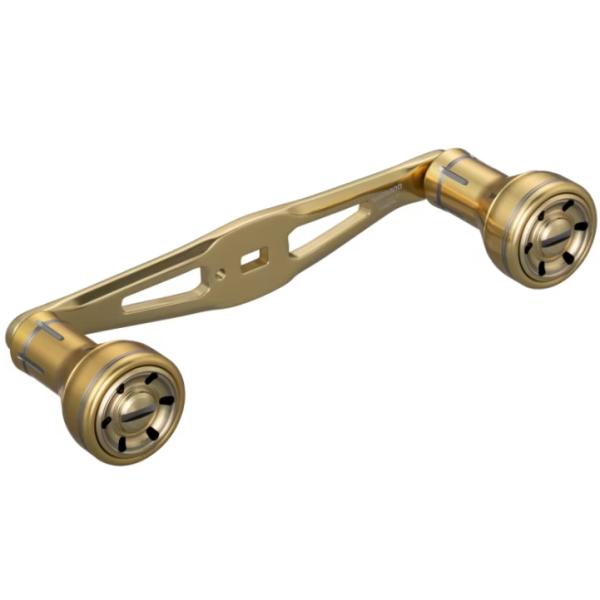 シマノ（SHIMANO） 夢屋 ダブルハンドルアルミノブ 55mm ゴールド