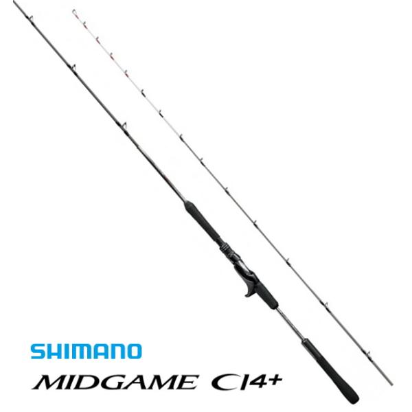 シマノ（SHIMANO） 船竿 20 ミッドゲーム CI4+ TYPE73 H190 RIGHT 右巻