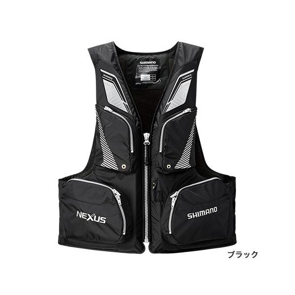 シマノ NEXUS フローティングベスト VF-142Q ブラック XL シマノ（SHIMANO） ネクサス NEXUS フローティングベスト VF-142Q