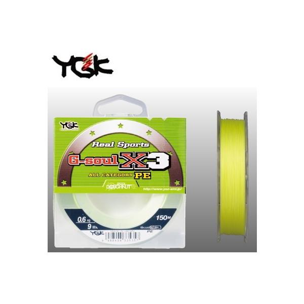 ����� YGK G-SOUL X3 100m 0.25��4lb / PE���C�� / ���[���։� / �ދ�