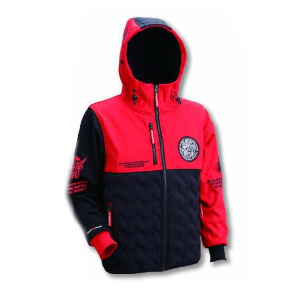 釣武者 グレートマスター フュージョンシェル 武者レッド Mサイズ