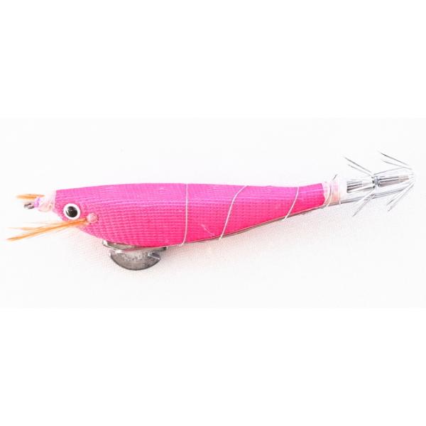 マルシン漁具 エサ巻スッテ ミニ #ピンク (BL夜光) (メール便発送