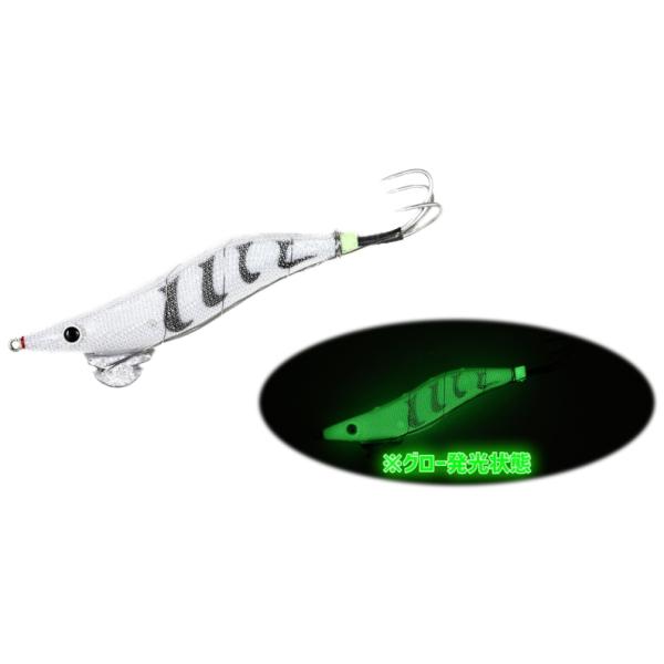 釣り　タコエギ　マキマキ等 マルシン漁具 タコエギ マキマキタップ 3.5号 ホワイト / 蛸餌木