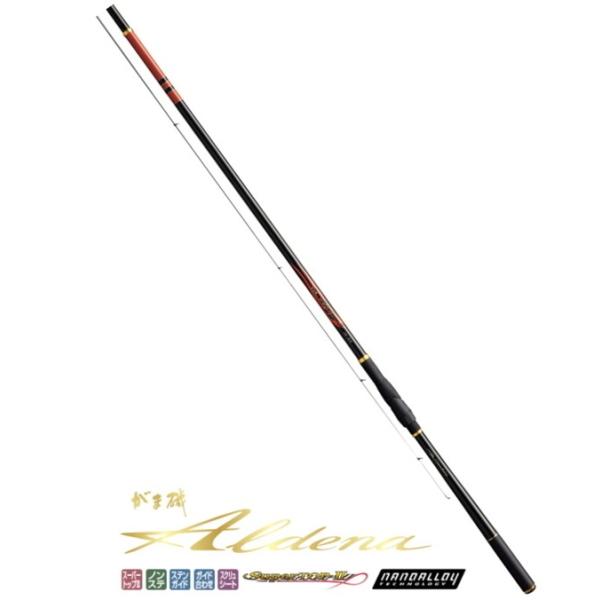 Gamakatsu（がまかつ） がま磯 アルデナ 0号 5.3m / 磯竿 【南ウキ×2個