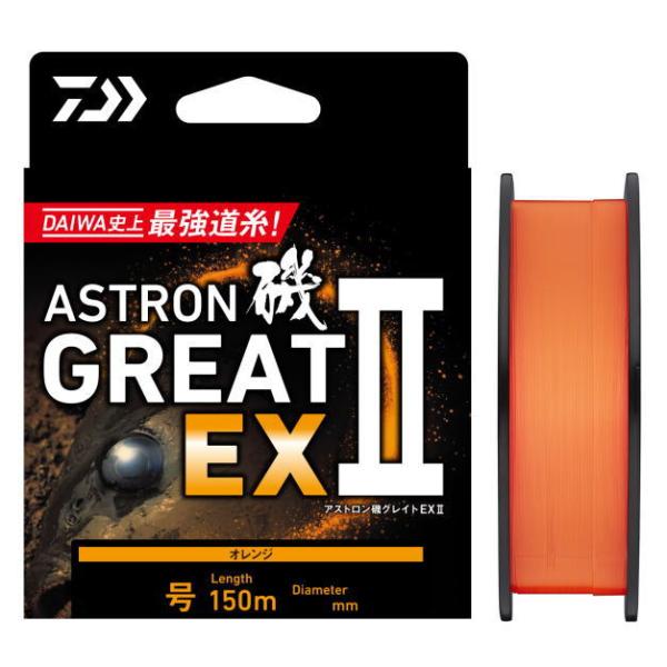 DAIWA（ダイワ） アストロン磯 グレイト EX2 オレンジ 2.25号 150m