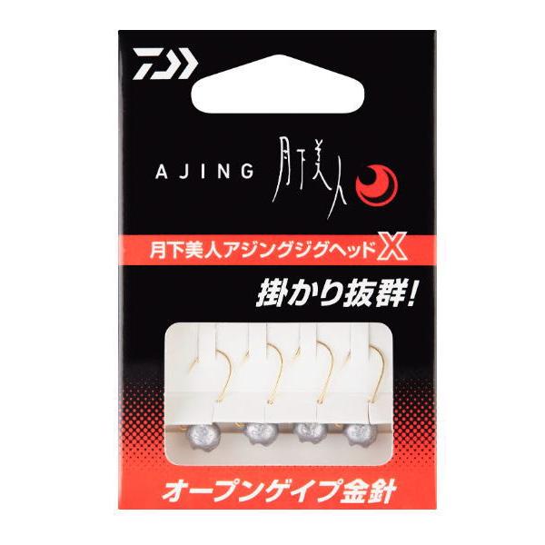 ダイワ 月下美人 アジングジグヘッドX 1.0g #12｜鯵 ワーム フック メール便可
