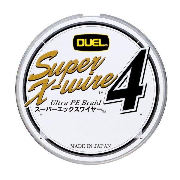 DUEL（デュエル） スーパーエックスワイヤー4 0.8号 150m シルバー