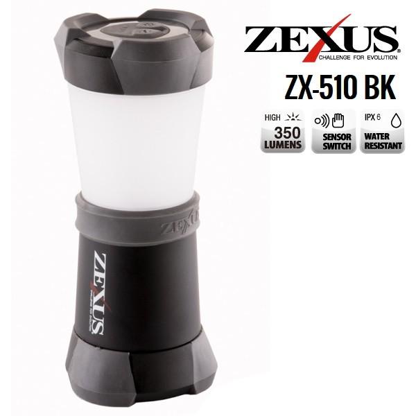 ZEXUSゼクサスZX-510BK ブラック / LEDランタン 釣具 : フィッシング