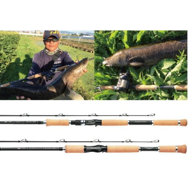DAIWA（ダイワ） ブラックレーベル XP ベイトモデル 72LH / 雷魚ロッド