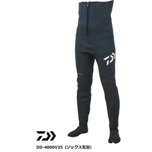 DAIWA（ダイワ） ドライタイツ DD-4000V35ソックス先割 LLBサイズ / 鮎