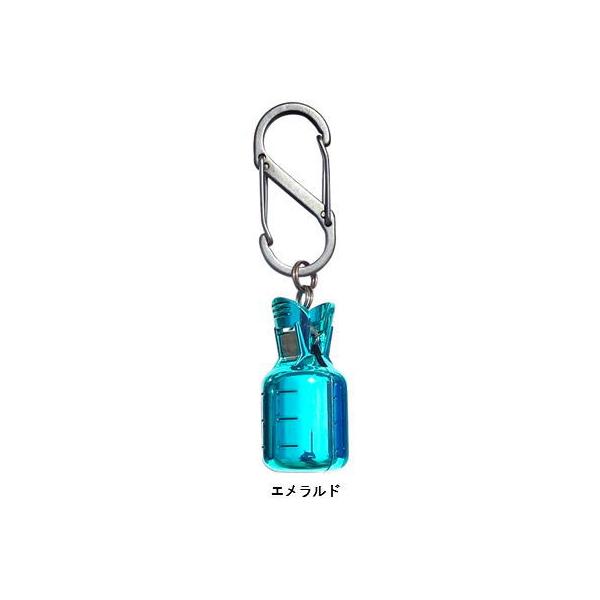 イカエギ カンナ カバー ナカジマ イカラビーナ メタルカラー L エメラルド｜エギング 餌木 ホルダー｜釣具 メール便可