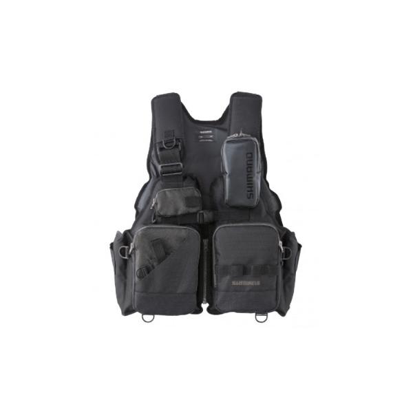 シマノ（SHIMANO） ゲームベスト VF-024U ブラック フリーサイズ