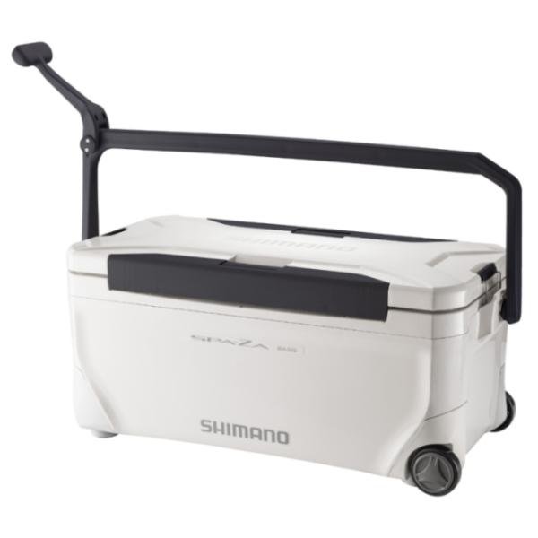シマノ スペーザ スペーザ ベイシス 350 キャスター (NS-D35U) カラー：ピュアホワイト 容量：35L (クーラーボックス) シマノ（SHIMANO） スペーザ ベイシス 350 キャスター 35L NS-D35U
