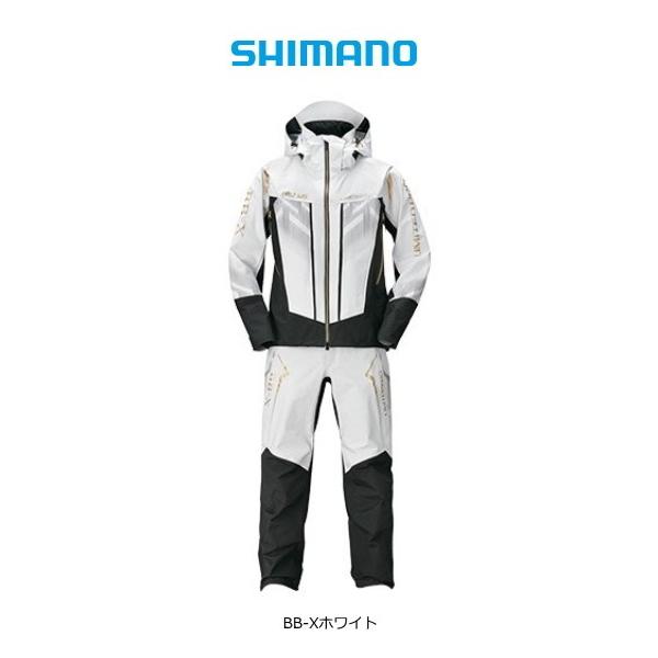 【新品未使用品】SHIMANO ネクサスレインウェア タグ付き RA-123R シマノ（SHIMANO） ネクサス NEXUS DSクール レインスーツ リミテッド