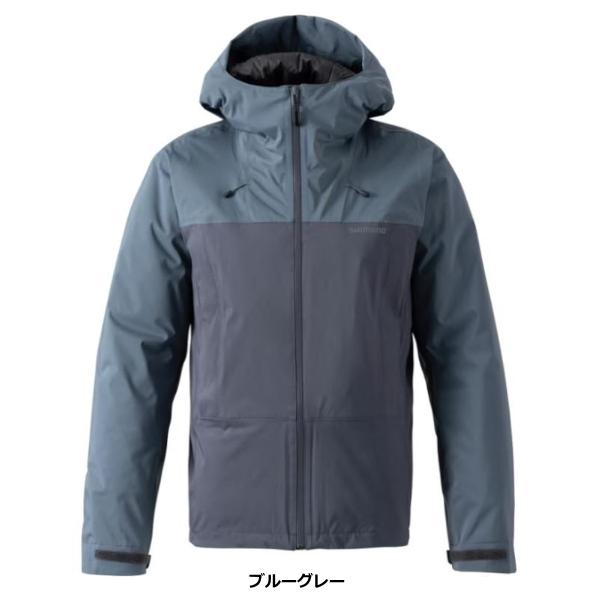 【値下げ】超美品 シマノ インサレーションレインジャケット RB-034W L シマノ（SHIMANO） インサレーション レインジャケット RB-034W ブルー