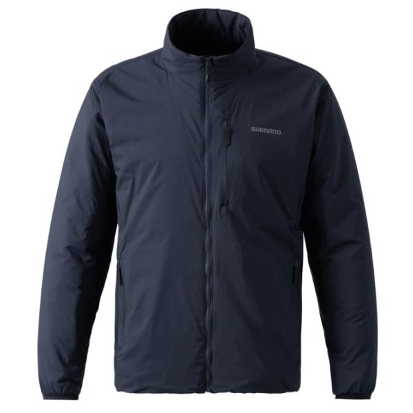 【現品限り】 シマノ 防寒ウェア アクティブインサレーション ジャケット L ネイビー WJ-055W シマノ（SHIMANO） シマノアクティブインサレーション ジャケット WJ