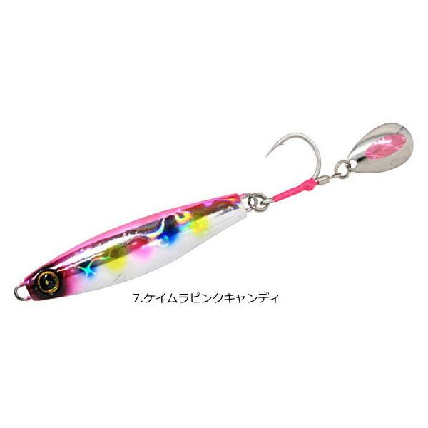 ハヤブサ ジャックアイ サワラスピン2 40g 7.ケイムラピンクキャンディ