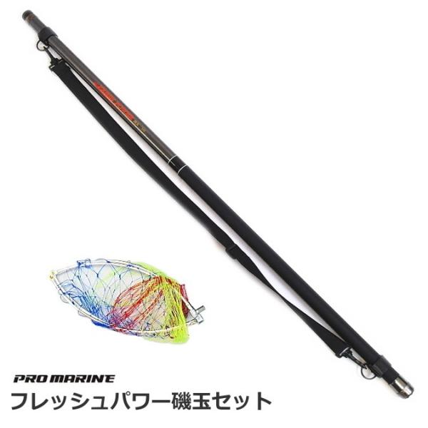 ［値引］釣具 タモ網 プロマリン PROMARINE フレッシュパワー磯玉 630 tsuribitokan_4997223333724