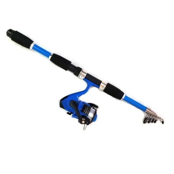 つり具・ＴＥＮオリジナル　釣り場直行　パックシューター１８０Ｂ　（全長：１．８０ｍ　堤防チョイ投げ用　竿・リールセット品）