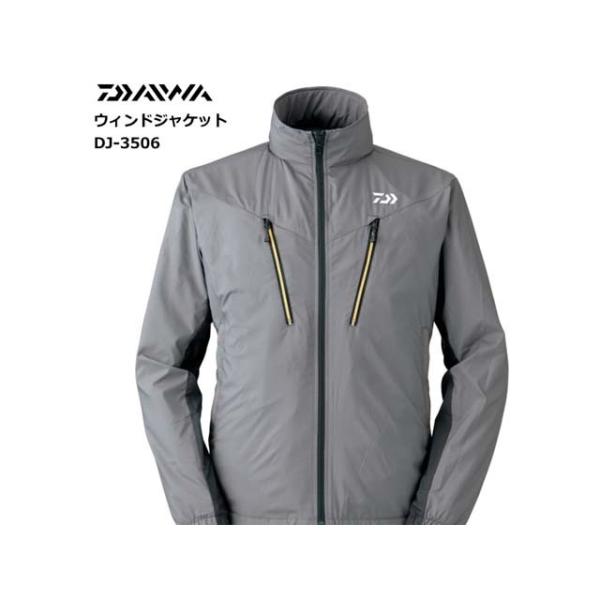 ダイワ　DJ-3506 ウィンドジャケット　ブラック　M DAIWA（ダイワ） DJ-3506 ウィンドジャケット カラー