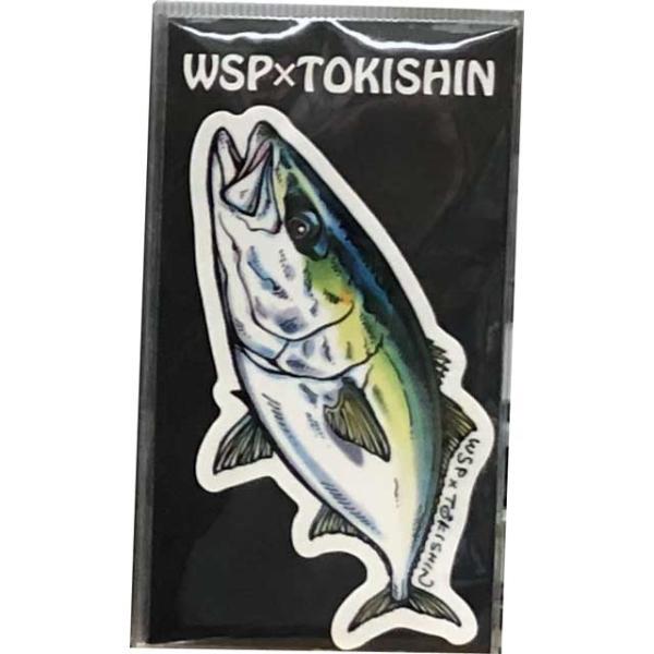ウォーターサイドピーターパン×トキシン　スペシャルコラボステッカー　レギュラーサイズ　トキシンブリ（鰤）
