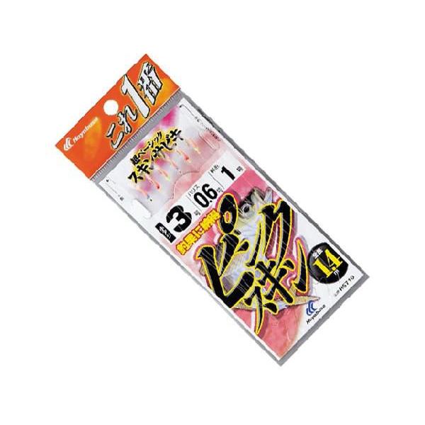 ハヤブサ／HAYABUSA これ一番 ピンクスキンサビキ 6本鈎 :a136308:つり具・TEN !店 通販  