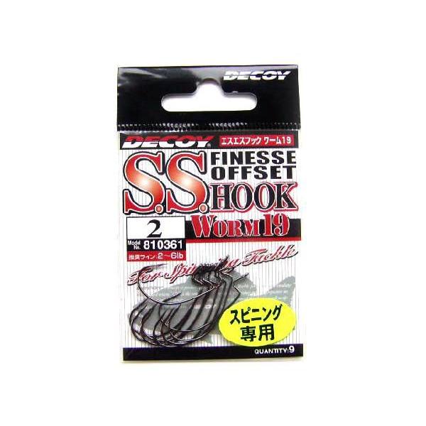 デコイ Decoy ワーム19 エスエスフック Worm19 S S Hook A つり具 Ten Yahoo 店 通販 Yahoo ショッピング
