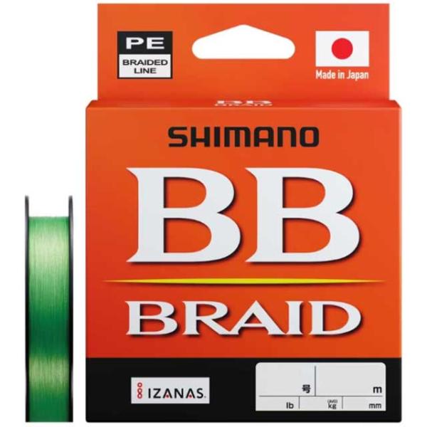 シマノ／SHIMANO　LD-M64Y　ＢＢブレイド　２００ｍ巻　カラー：マンティスグリーン　（４本撚　ＰＥライン）