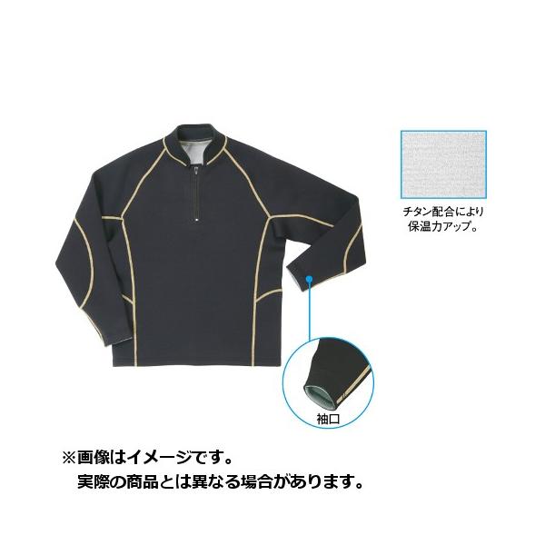 未使用●阪神素地● ジップアップジャケット チタン 1mm FX-644 M 阪神素地 ウェア チタンジップアップジャケット FX-644 (カラー
