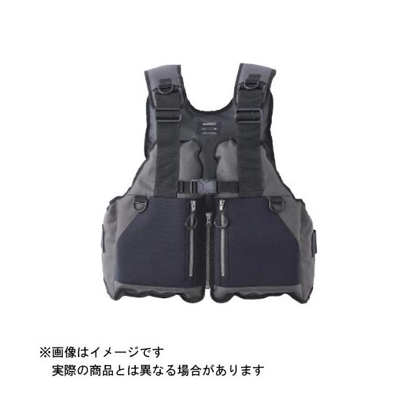 シマノ VF-029U ロックショアベスト (カラー:グレー) : ヨコオ