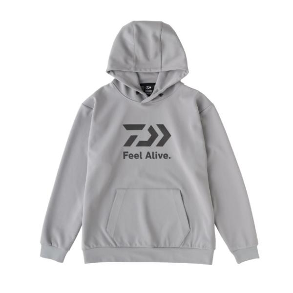 ダイワ》DE−8923 タフスウェットパーカ グレー 2XL : 釣具