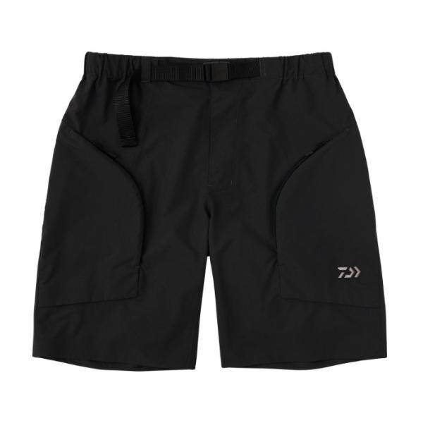 ダイワ DR-2724P ストリームショートレインパンツ 黒 XL ダイワ》DR−2724P ストリームショートレインパンツ （ブラック