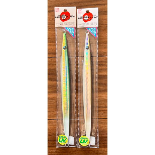 送料無料　UVケイムラコート　ウロコジグ　オリジナル　450g　2色セット(4) 送料無料 UVケイムラコート ウロコジグ オリジナル 450g 2色