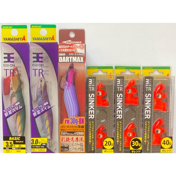 送料無料 ティップランボックス エギ王TR3号 エギ王TR3.5号 ダート