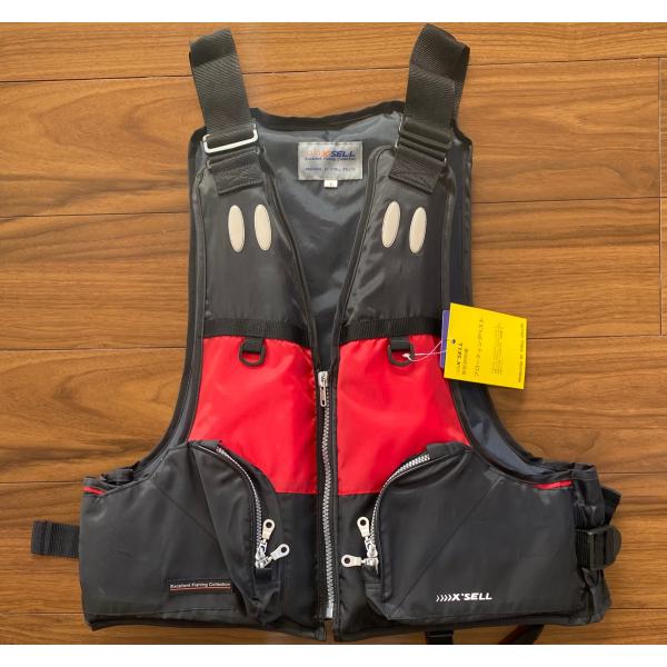 材質：表地・裏地：ポリエステル100％・浮力材：発泡ポリエチレン