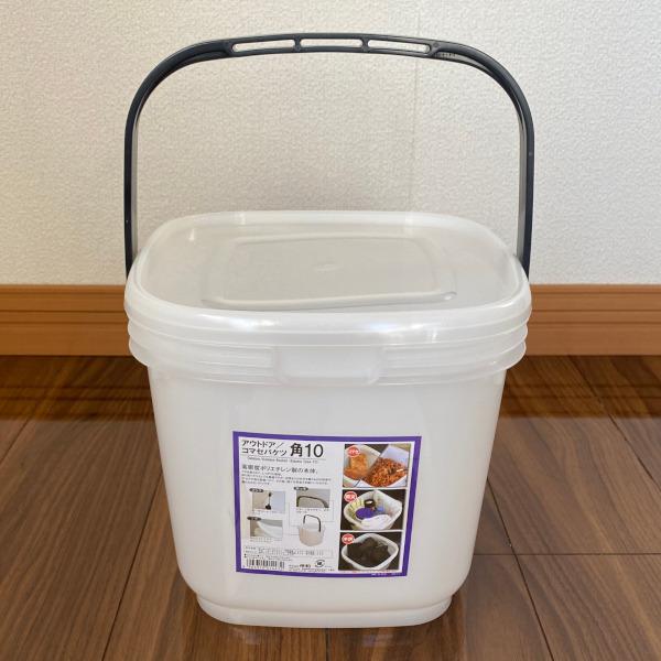伸和 コマセバケツ 角10L : いとう釣具店Yahoo!店 - 通販
