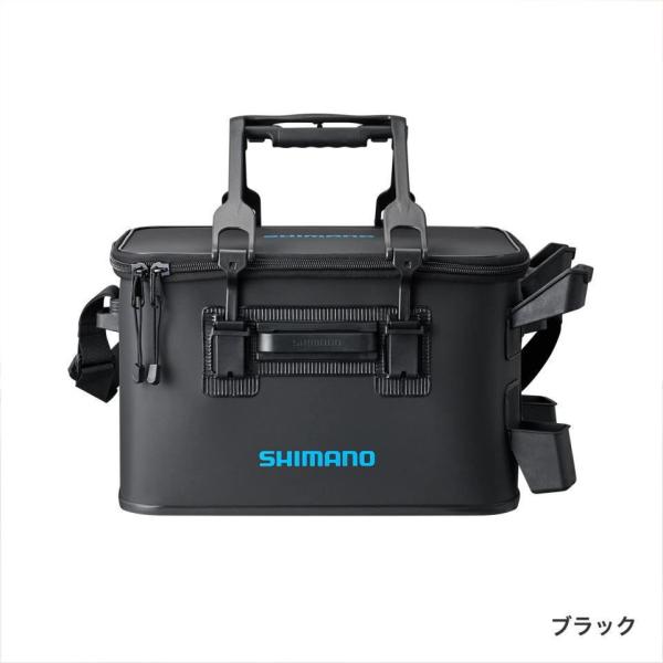 シマノ　BK-021R　ブラック 27L-2　ロッドレスト タックルバッグ （ハードタイプ）