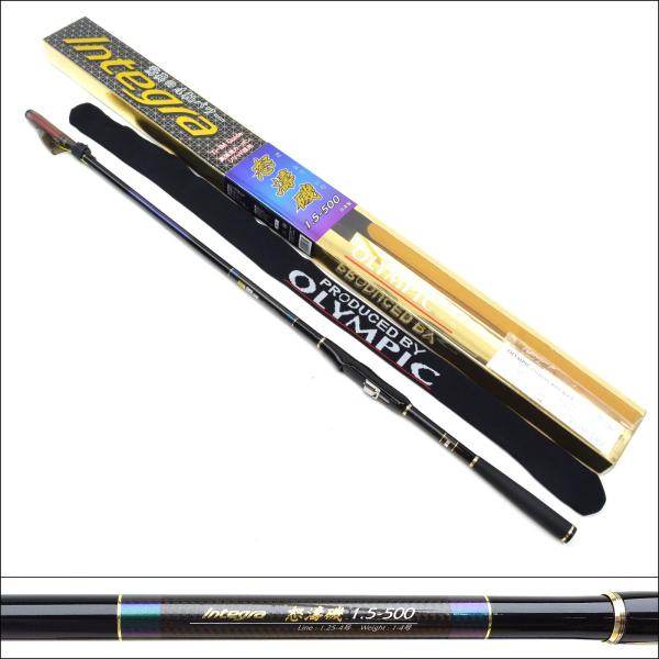 がま磯XO1号8.2m&オリムピックテックスター3号7.2m EX オリムピック リモート EX GOREXS-962H: 竿｜釣具の通販