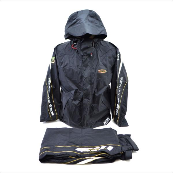 美品 サンライン パフォーマンスシェルオールウェザースーツ STW-1010