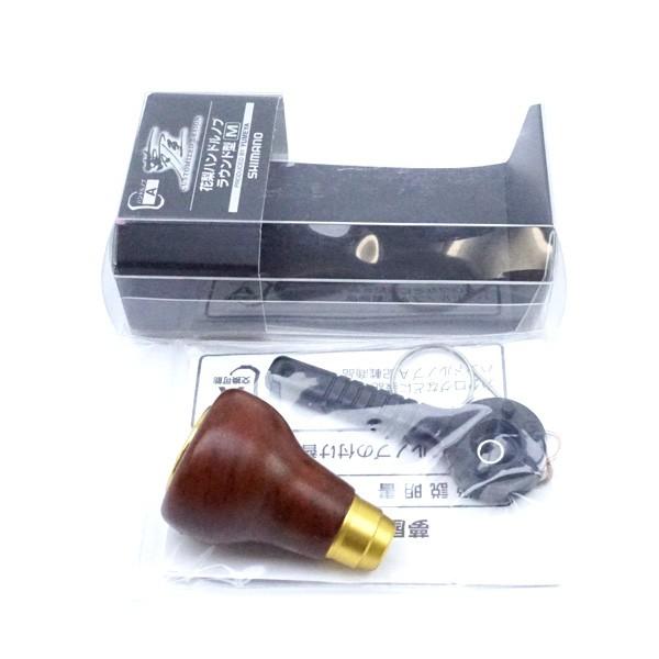 極上美品 シマノ 夢屋花梨 ハンドルノブ Mタイプ/C487S : 釣king