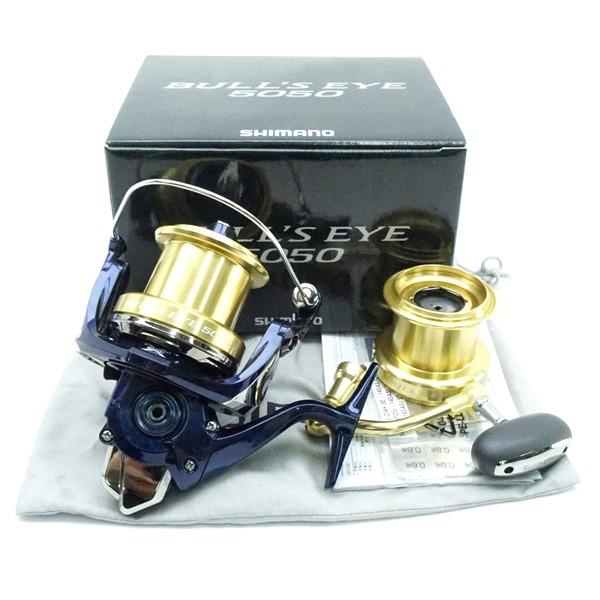 美品 シマノ 14ブルズアイ 5050 替スプール付/F046M : 釣king 美品 シマノ 14ブルズアイ 5050 替スプール付/F046M : 釣king