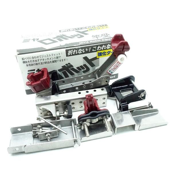 美品 ミヤマエ ミヤ ロボット竿受 RK-210 パーツ付き/F100M : 1 