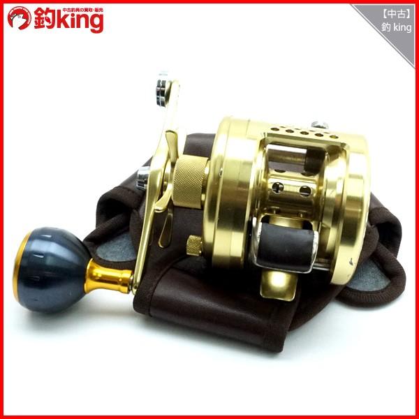 シマノ リール 05カルカッタコンクエスト 401F 夢屋ノブ付き/G221M 美