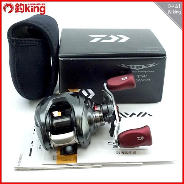 ダイワ スティーズ SV TW 1016SV-SH RCSノブ付き/G343M 美品 ベイト  