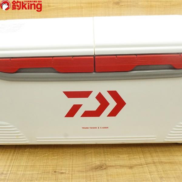 ダイワ トランク大将II S4000X/Q376L クーラーボックス 美品 : 釣king