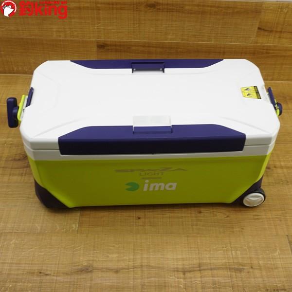 シマノ クーラーボックス スペーザライト 350 キャスター付 ライムグリーン