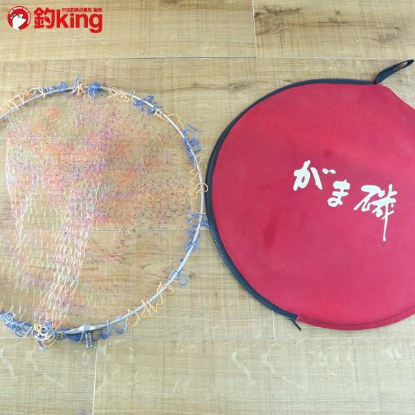 がまかつ がま磯 ワンピース チタンたも枠 45cm 網 ケース付き/ST1932M 