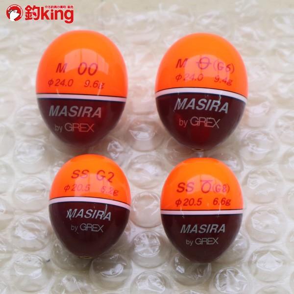 グレックス ウキ マシラ オレンジ 4個セット/ST2367S 美品 釣り 浮き