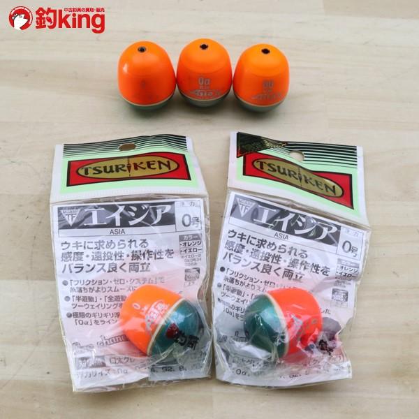 釣研 ウキ エイジア 5個セット/ST2415S 美品 釣り 浮き うき フカセ 