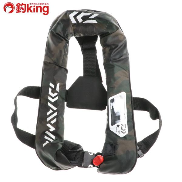 ダイワ ライフジャケット Df 07 グリーンカモ H158m 極上品 ルアーフィッシング 釣りショア オフショア 磯釣り レインウェア 1 釣king 通販 Yahoo ショッピング